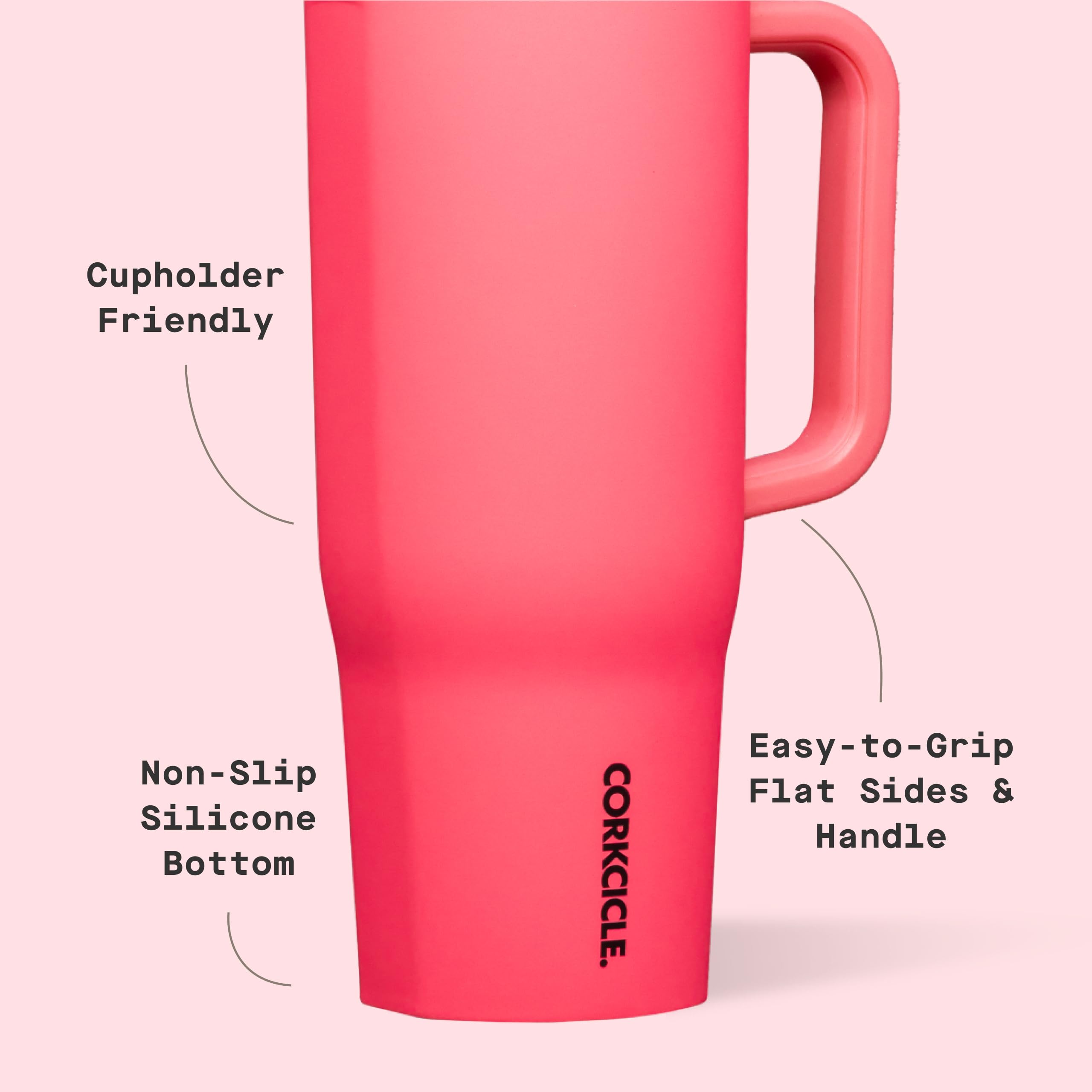 Amazon.com: Corkcicle Cruiser Insulated Tumbler - Keeps Drinks